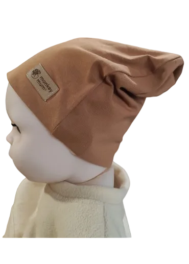 Mütze Monkey Mum® - Hellbraun
