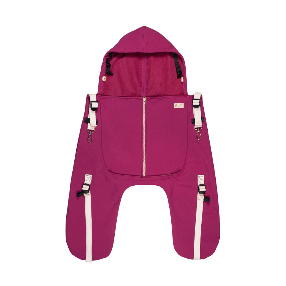 Monkey Mum® Wärmende Softshell-Tasche für die Trage oder den Kinderwagen Carrie - Marienkäfer