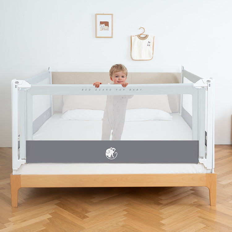 Bettbarriere Monkey Mum® Popular - hellgrau