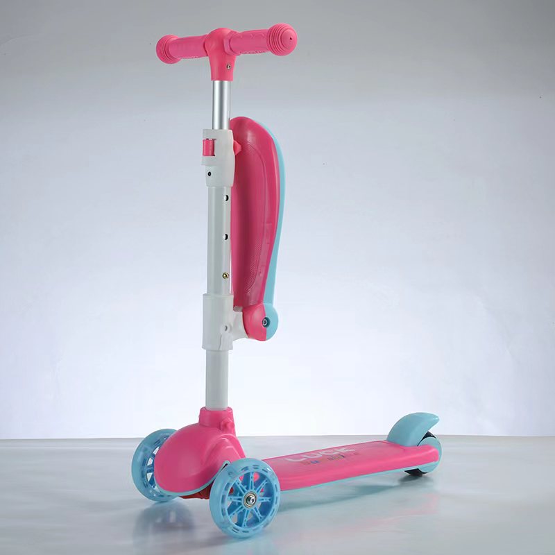 Kinderroller mit Sitz - 3in1 - Gelb - AUSSTELLUNGSSTÜCK
