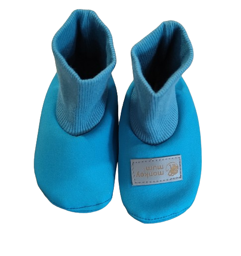 Monkey Mum® Softshell-Schühchen mit Membran - Fröhliche Eidechse