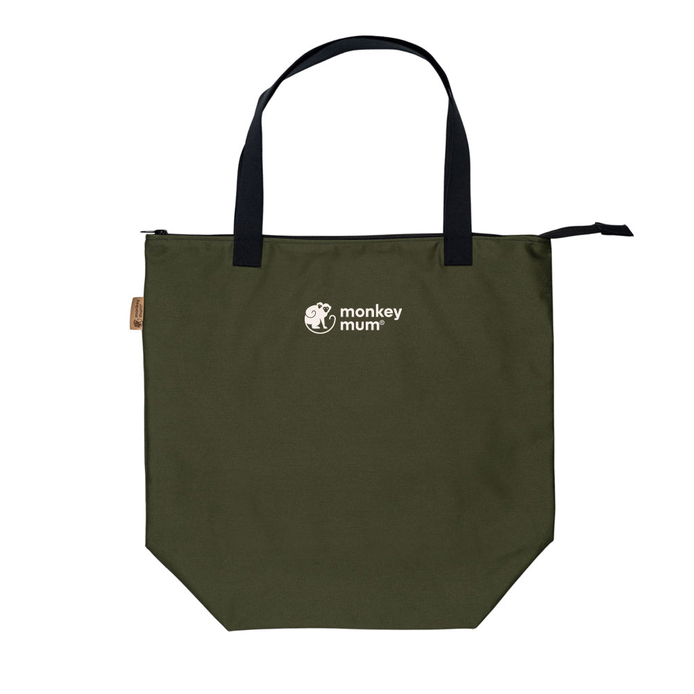 Monkey Mum® Kleine Stofftasche für Zubehör Carrie - Waldfarben, 2. Wahl