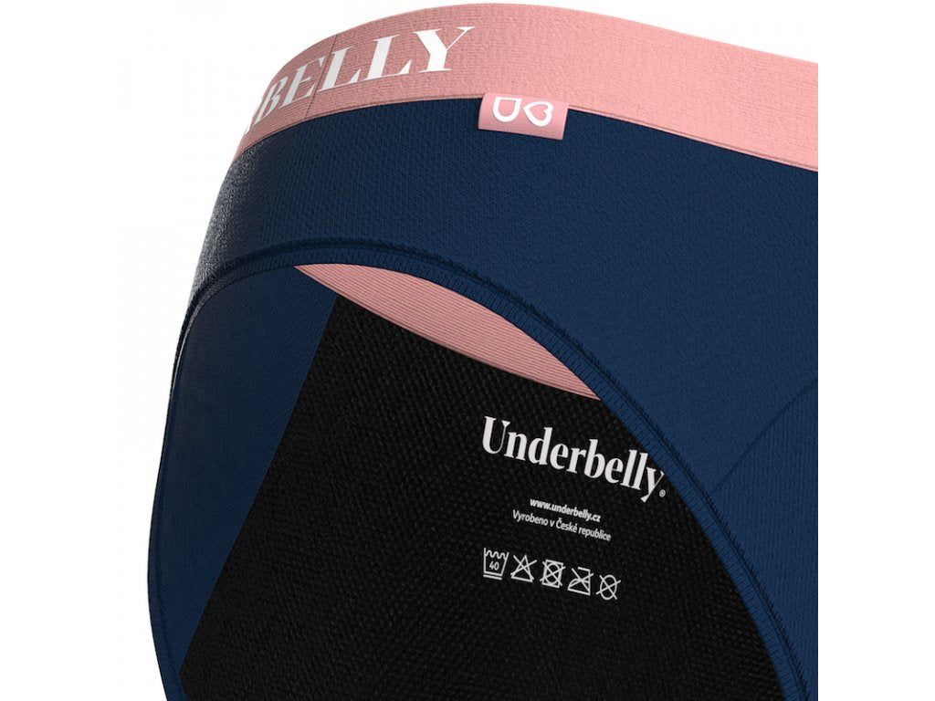 Menstruationshöschen Underbelly univers, Stärkere Menstruation - blau
