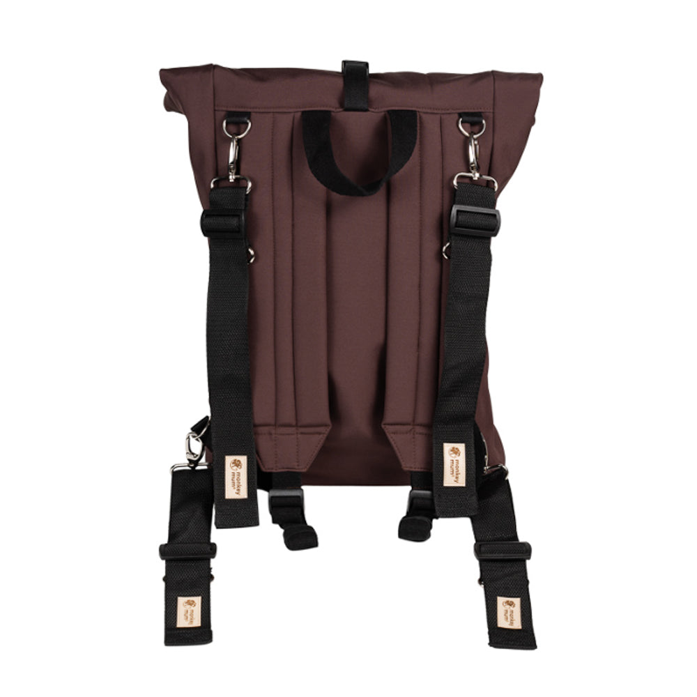 Monkey Mum® Integrierter Softshell-Rucksack für die Trage Carrie - Bärentatze
