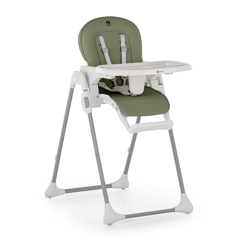 PETITE&MARS Sitzbezug und Tablett für den Gusto Mature Olive Hochstuhl