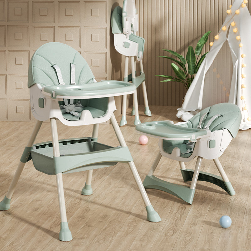 Kinderhochstuhl 2-in-1 Comfort - Grün - ausgepackt