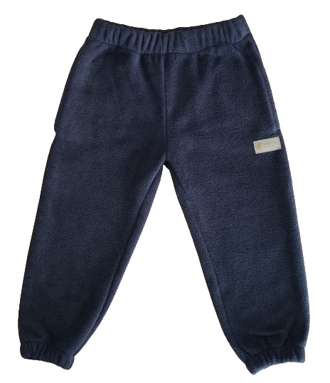 Monkey Mum® Fleece-Hosen - Dunkelblau