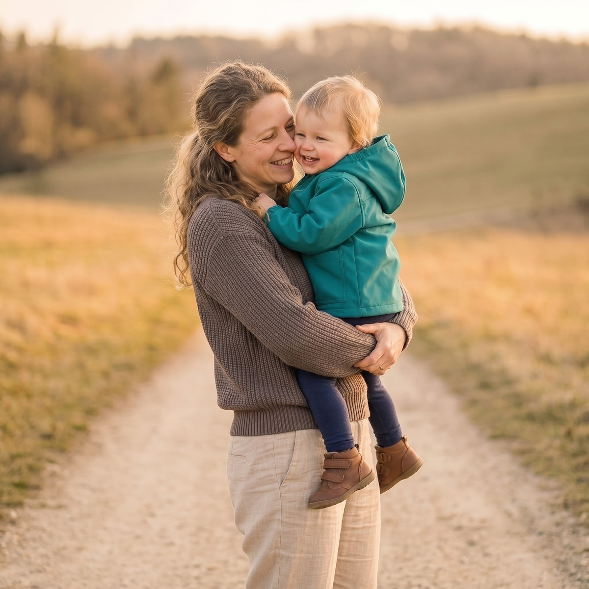 Kinder-Softshelljacke mit Membran Monkey Mum® - Fröhliche Eidechse