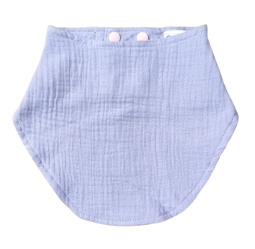 Musselin-Lätzchen Monkey Mum® - Veilchen