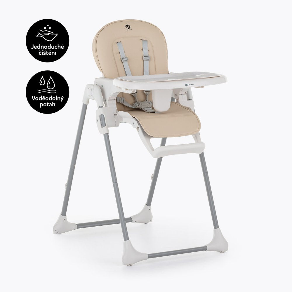 PETITE&MARS Sitzbezug und Tablett für den Gusto Mature Olive Hochstuhl