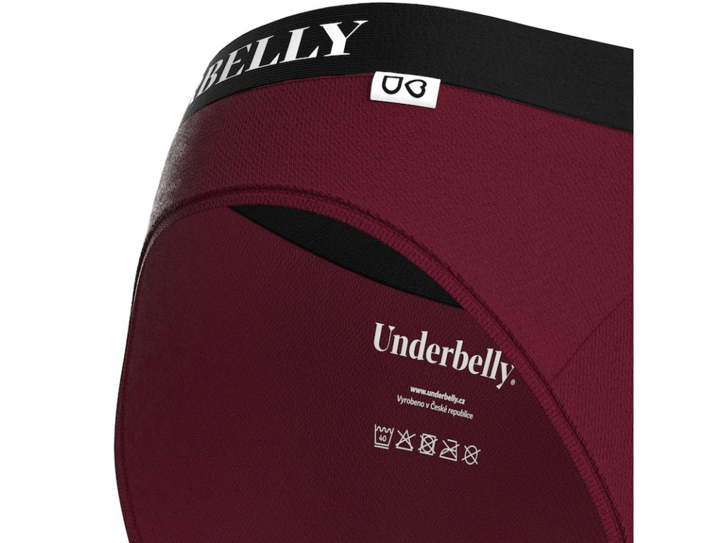 Menstruationshöschen Underbelly univers, Schwächere Menstruation – Burgund