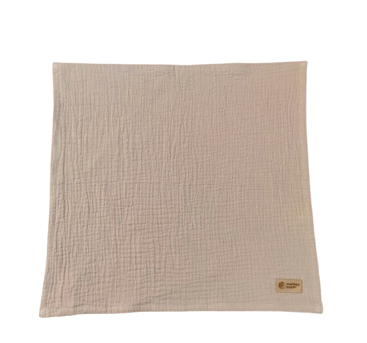 Musselin-Windel Monkey Mum® - Beige