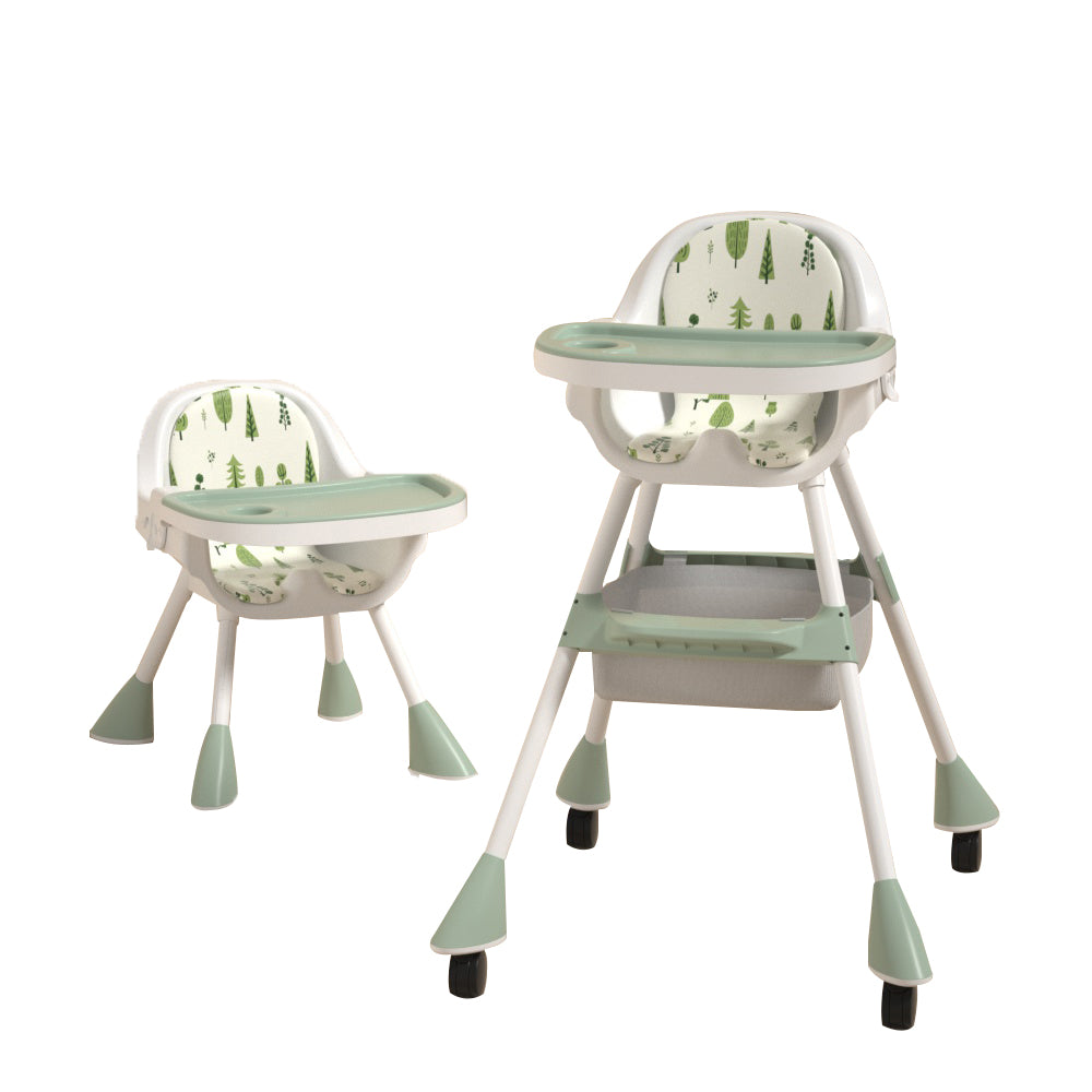 Kinderhochstuhl 2-in-1 Simple - Matcha Green